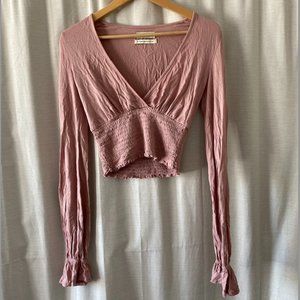 Urban Outfitters Pink Blouse